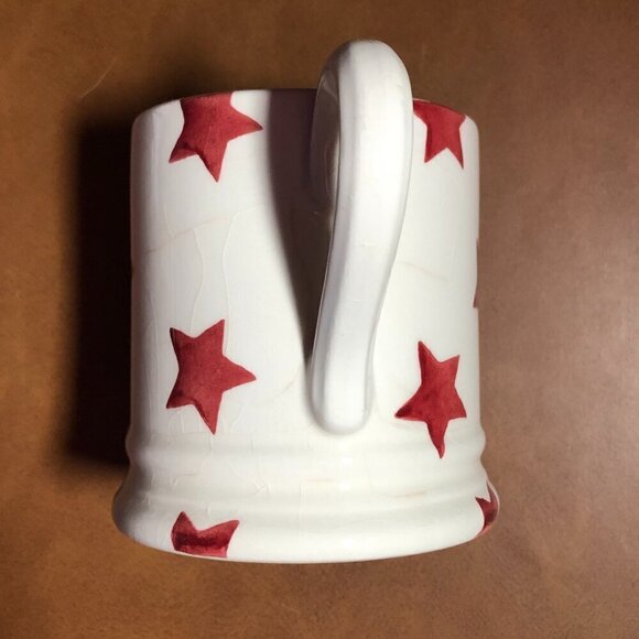 Emma Bridgewater Red Star 1/2 Pint Mug - Picture 5 of 9